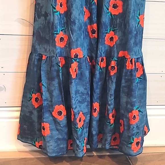 Bucket List Floral Ruffle Maxi Dress - Picture 4 of 9